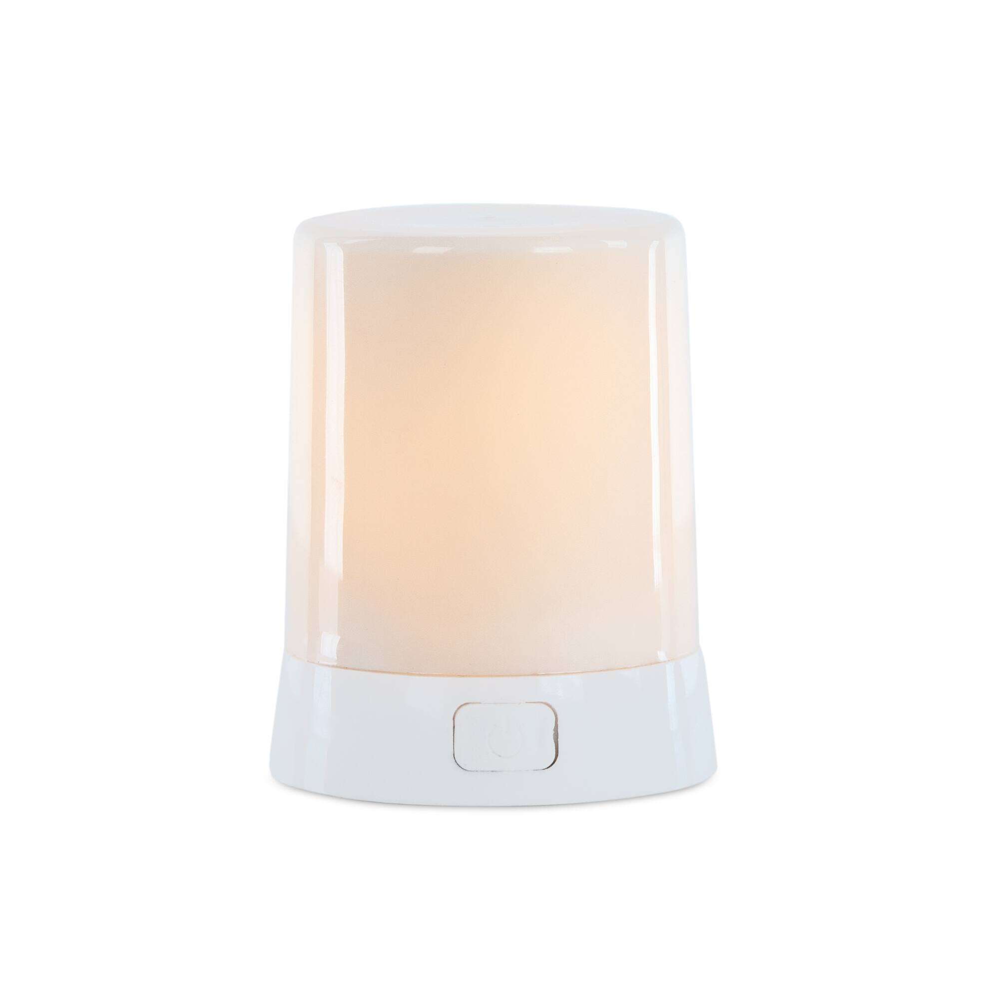 Orange Hue LED FIA Flame Designer Candle
